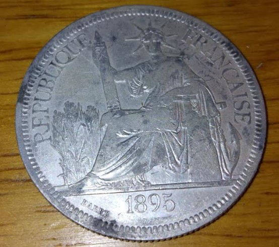 French-Indo-China-1895-Piastre-Fake-Or-Real